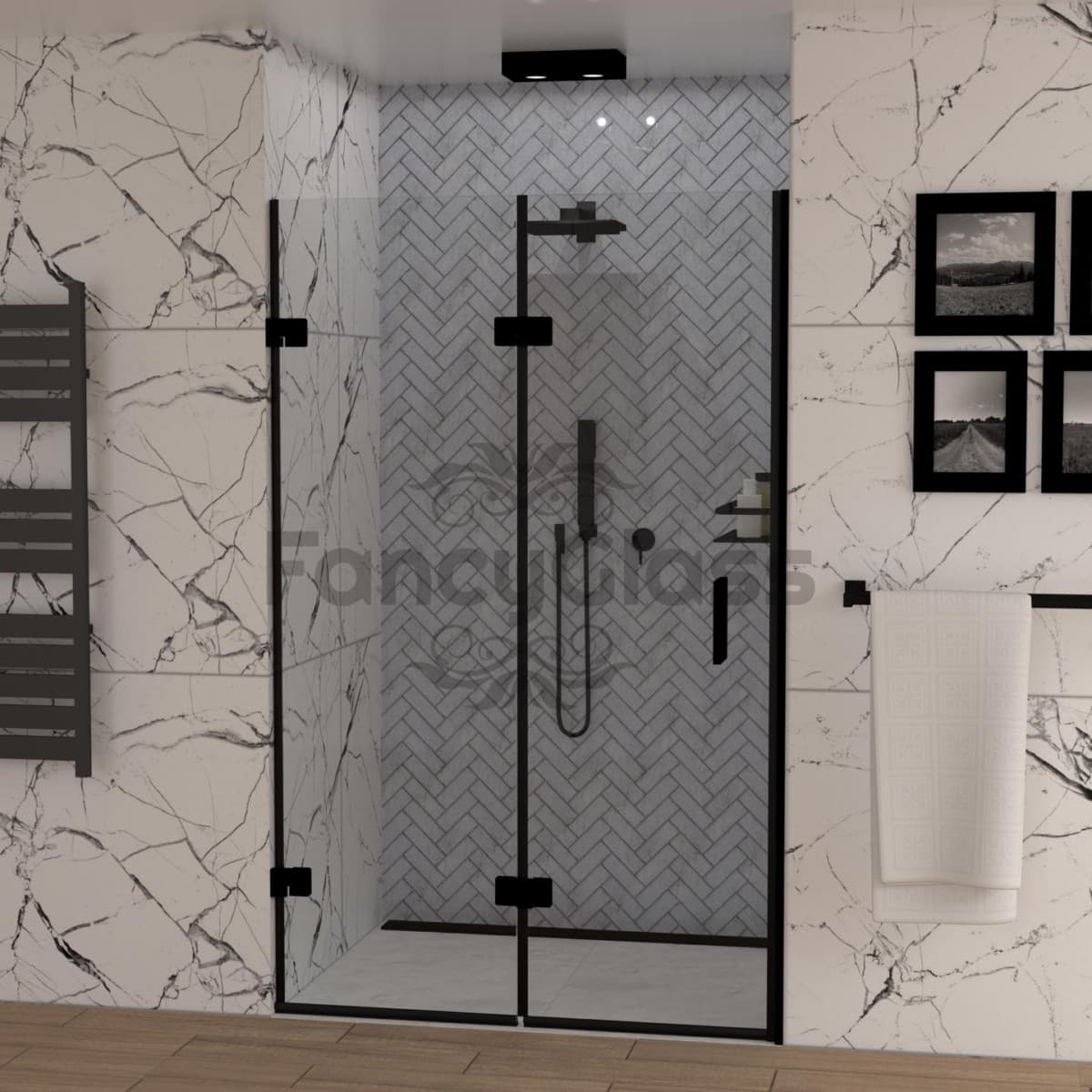 Drzwi wnękowe składane